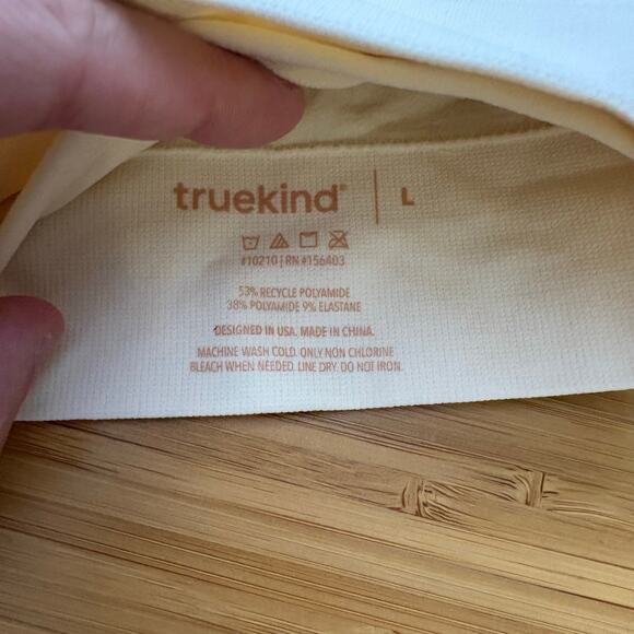 Shapermint Truekind Large Beige Supportive Comfort Wireless Shaping Bra 10210 - Picture 5 of 8